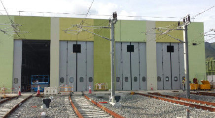 ISO 9001 Porte pieghevoli industriali per autoveicoli