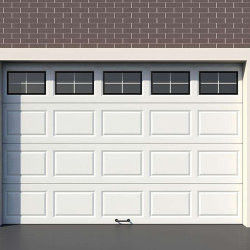 comprare Porte industriali sezionali per magazzini con rotaie galvanizzate online manufacture