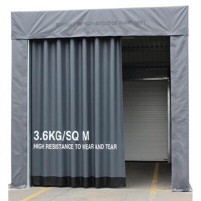comprare Elevata resistenza all'usura e allo strappo, Telo per baie di carico con resistenza alla trazione 4000 3500 ordito trama e robusto pannello in PVC da 3,6 kg al metro quadrato online manufacture