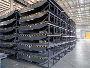 6800kg / 13600kg Livellatore idraulico di banchina Livellatore meccanico di banchina di carico