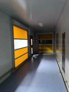 PVC Automatica Porta rapida industriale attrezzature mediche laboratorio pulito porte a rotoli veloci
