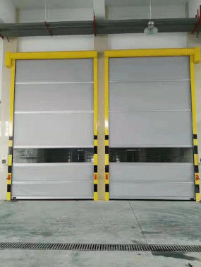 Porte automatiche in acciaio ad alta velocità in PVC per impianti industriali