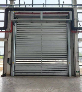 Resistenza al vento Spirale industriale Porta dura veloce Alta frequenza di apertura e chiusura