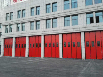 Porte pieghevoli industriali automatiche / manuali con struttura nascosta