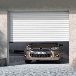 Industrial Automatic Isolated Metal Sandwich Panel Steel Exterior Section Sliding Lift Overhead Garage Roll Up Door