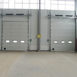Prezzo di fabbrica Dispositivo di controllo a distanza scorrevole in alluminio acciaio sicurezza porta garage automatica porta garage motore