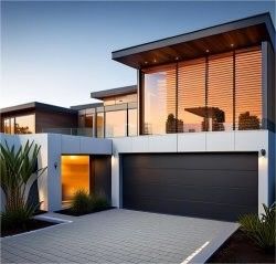Sicurezza Porta del garage per la casa, porta del garage per la villa
