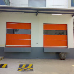 Porta interna Porta esterna Porta ad alta velocità a rotolamento in lega di alluminio PVC