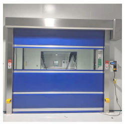 Porta a rulli ad alta velocità elettrica in PVC