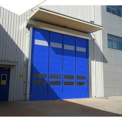 Porta industriale ad alta velocità in PVC per operazioni logistiche