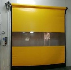 Porta automatica ad alta velocità industriale con controllo remoto di accesso sicuro e rapido