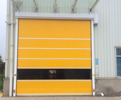 Porta automatica ad alta velocità industriale con controllo remoto di accesso sicuro e rapido