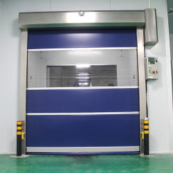 Porta automatica ad alta velocità industriale con controllo remoto di accesso sicuro e rapido