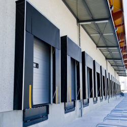 Rifugio meccanico per il porto protegge le merci e risparmia energia durante il carico