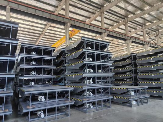 Unione idraulica dedicata di livellatori di banchina che compensano in modo efficiente le differenze di altezza per i pavimenti e le rampe dei camion