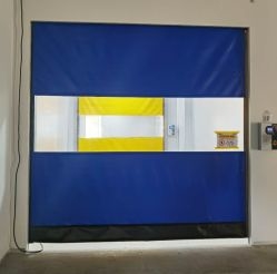 Porta ad alta velocità in PVC per migliorare la produttività, velocità di apertura 2 m/s, 1000-1500 aperture ad alta frequenza