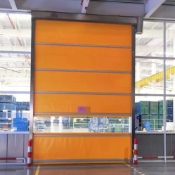 Customisable resistente PVC porta veloce resistente al gelo finestre automaticamente riimposta per le prestazioni