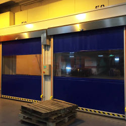 Customisable resistente PVC porta veloce resistente al gelo finestre automaticamente riimposta per le prestazioni