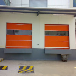 Riduzione del rumore Porta veloce in PVC con motore di conversione di frequenza dedicato