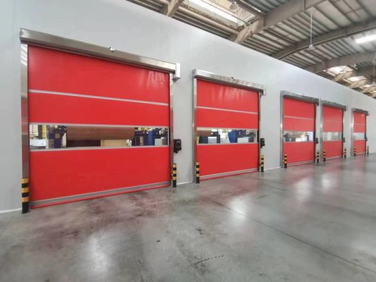 0.75W Industrial Fast Door 220V / 380V Automatic Fast Doors Free Spring