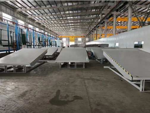 Blue Giant Hydraulic Dock Leveler Automatic Spraying Line Colore personalizzato ISO 9001