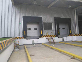Serrature e livellatori idraulici di banchina carico dinamico 6800 kg / carico statico 13600 kg