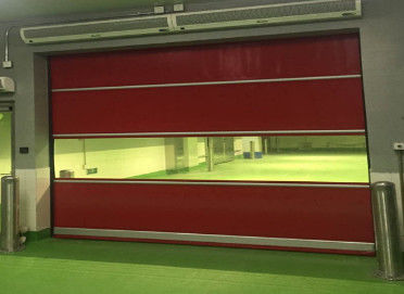 Durabile PVC industriale porte a rotolamento ad alta velocità automatico per laboratorio pulito