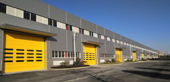 Porta in tessuto a sollevamento verticale veloce Tissu rivestito in PVC ad alta resistenza per industria
