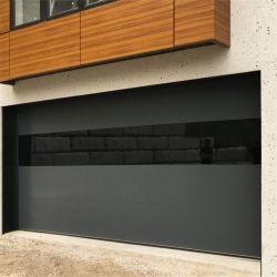 Porta di garage isolante in alluminio a sezione