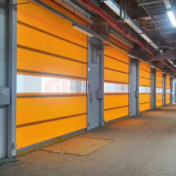 Sistema di sicurezza a infrarossi Porta rotante ad alta velocità nelle officine di pulizia