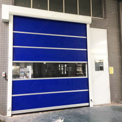 Alta resistenza alla trazione 5700/5100N/5CM Porta rapida industriale con sistema di sicurezza a infrarossi