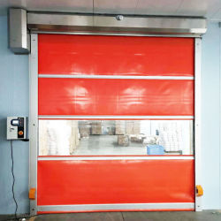 Porta automatica ad alta velocità industriale con controllo remoto di accesso sicuro e rapido