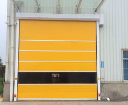 Customisable resistente PVC porta veloce resistente al gelo finestre automaticamente riimposta per le prestazioni
